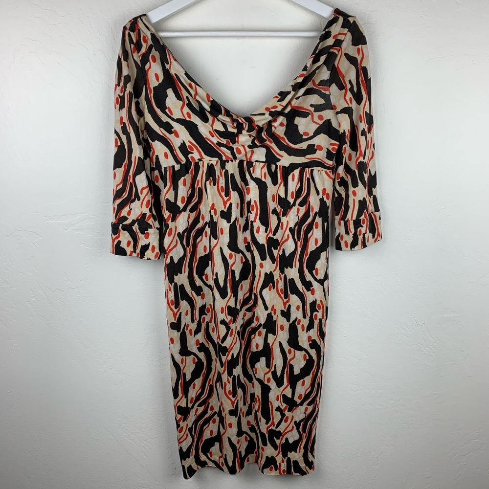 Diane Von Frustenberg Silk Francesca Dress